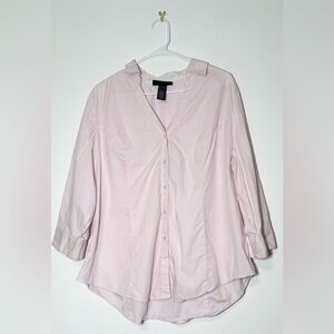 Lane Bryant Women’s Size 22 Button Down Shirt